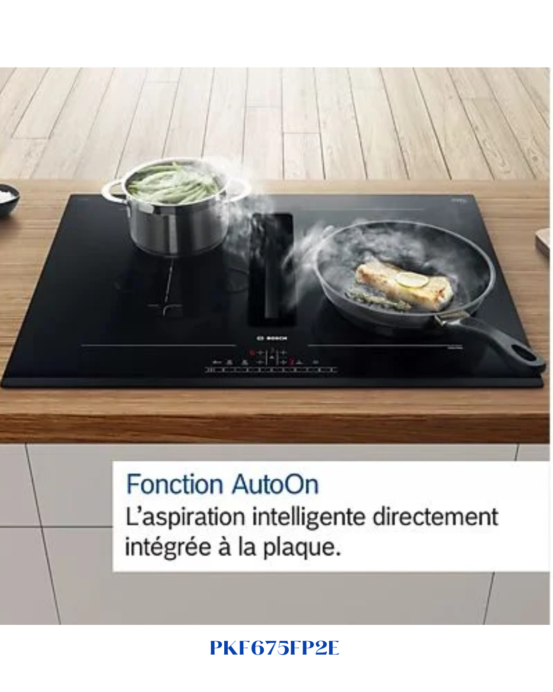 BOSCH BUILT-IN CERAMIC HOB BLACK GLASS – 7000W – 60CM