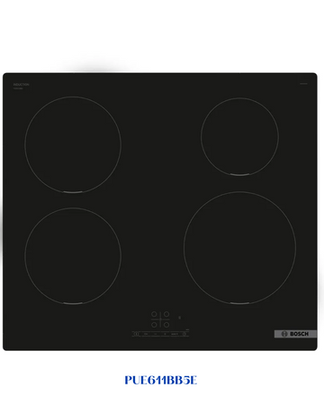 BOSCH BUILT-IN INDUCTION HOB BLACK CERAMIC GLASS – 4600W – 60CM