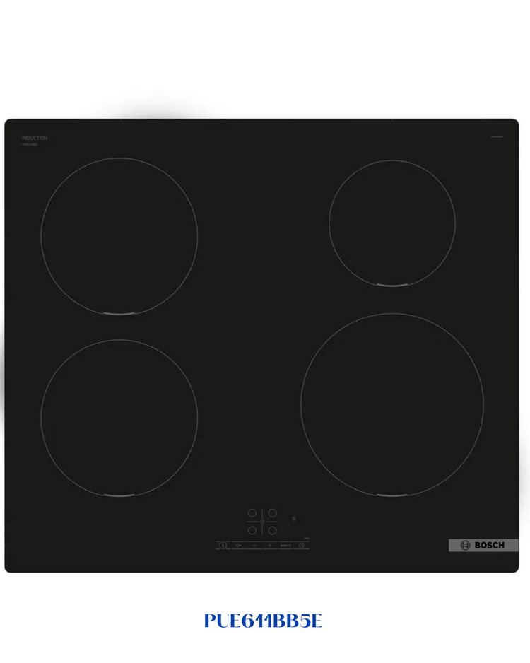 BOSCH BUILT-IN INDUCTION HOB BLACK CERAMIC GLASS – 4600W – 60CM