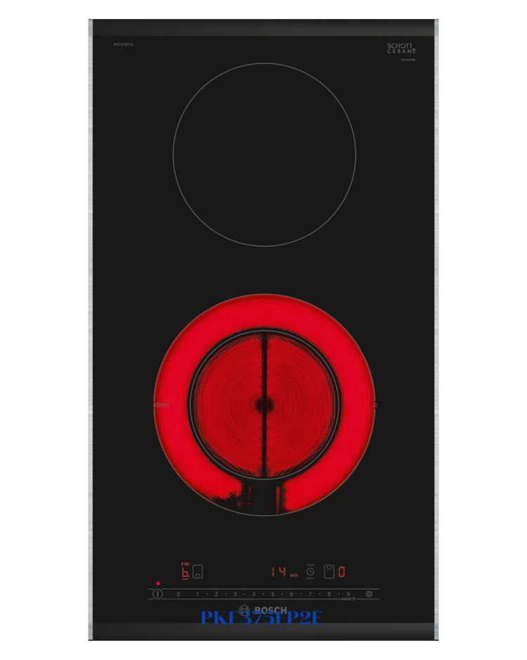 BOSCH SERIES 6 30 CM DOMINO ELECTRIC HOB CERAMIC, 2‑ZONE