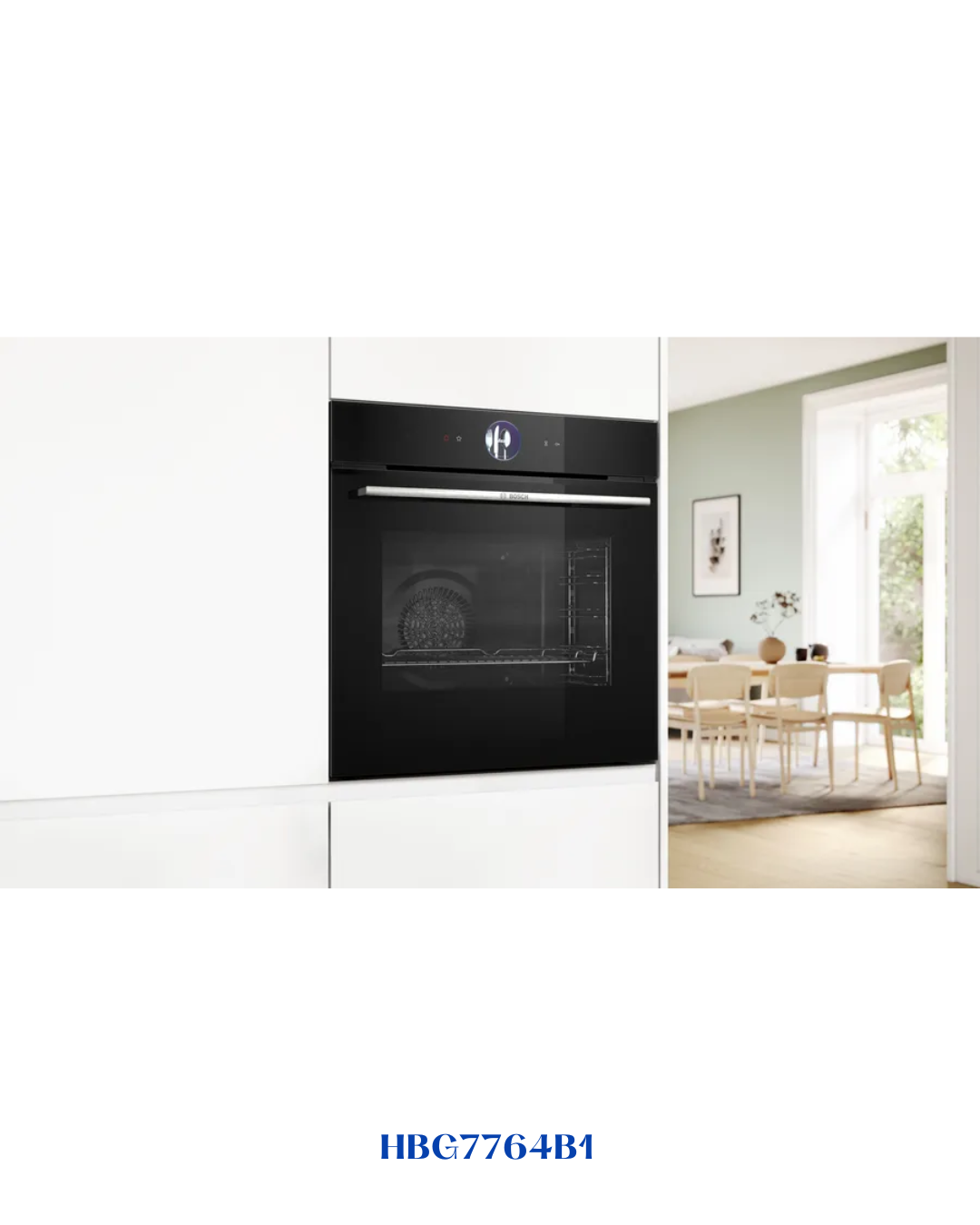 BOSCH BUILT-IN ELECTRIC OVEN BLACK GLASS – 3600W – 71L