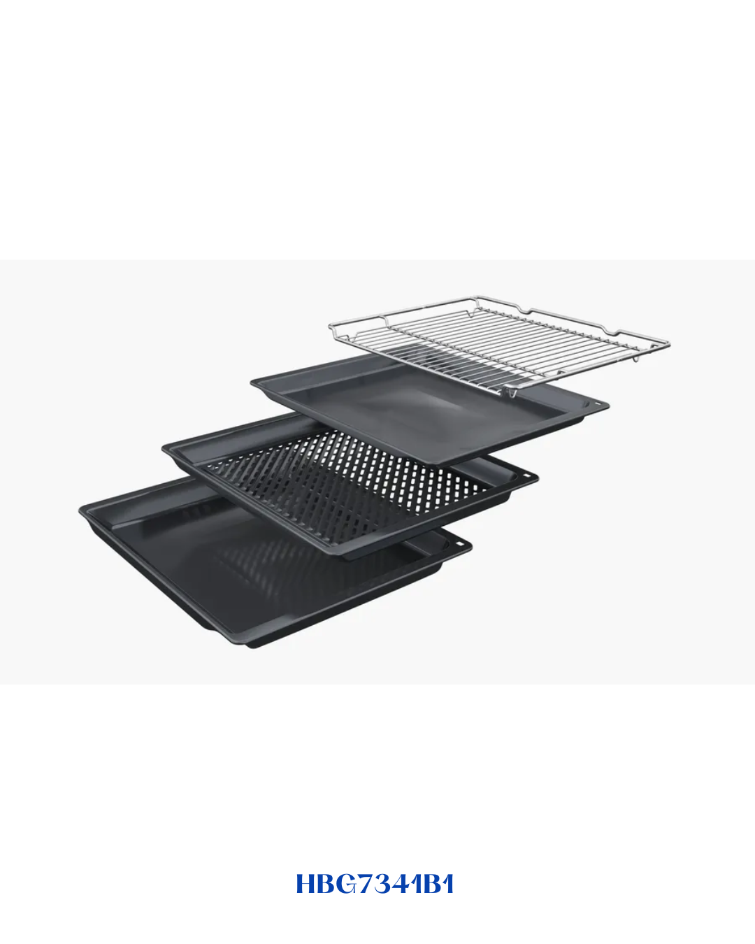 BOSCH BUILT-IN ELECTRIC OVEN BLACK GLASS – 3600W – 71L