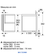 BOSCH SERIES 8 BUILT-IN MICROWAVE 900W 21L