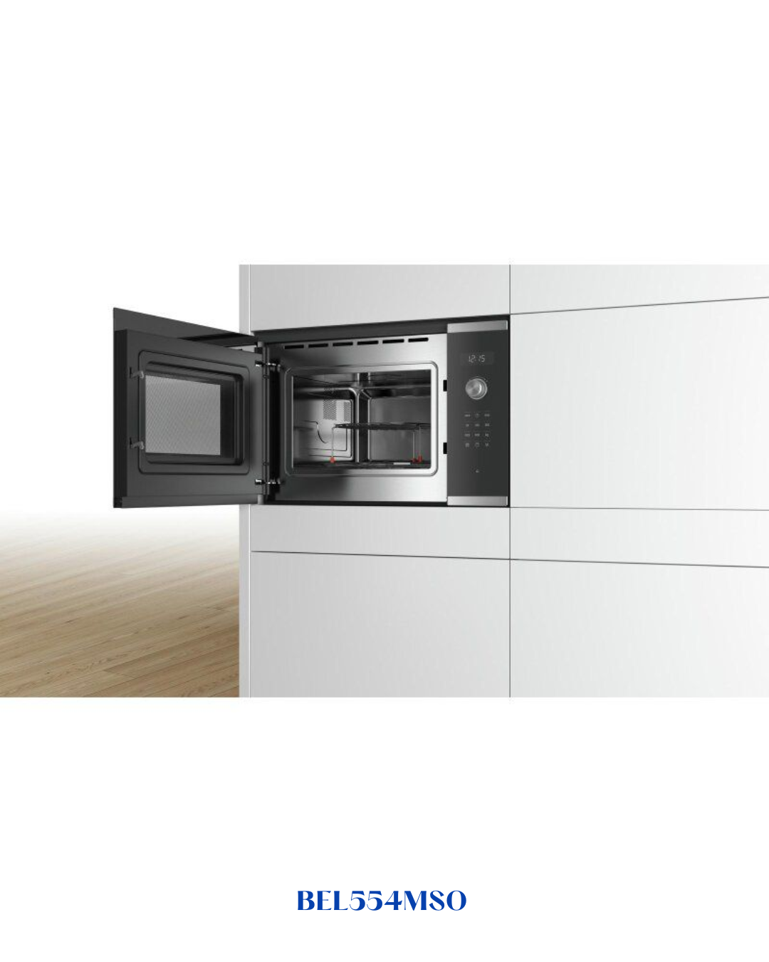 BOSCH SERIES 6 BUILT-IN MICROWAVE WITH GRILL 900W 25L