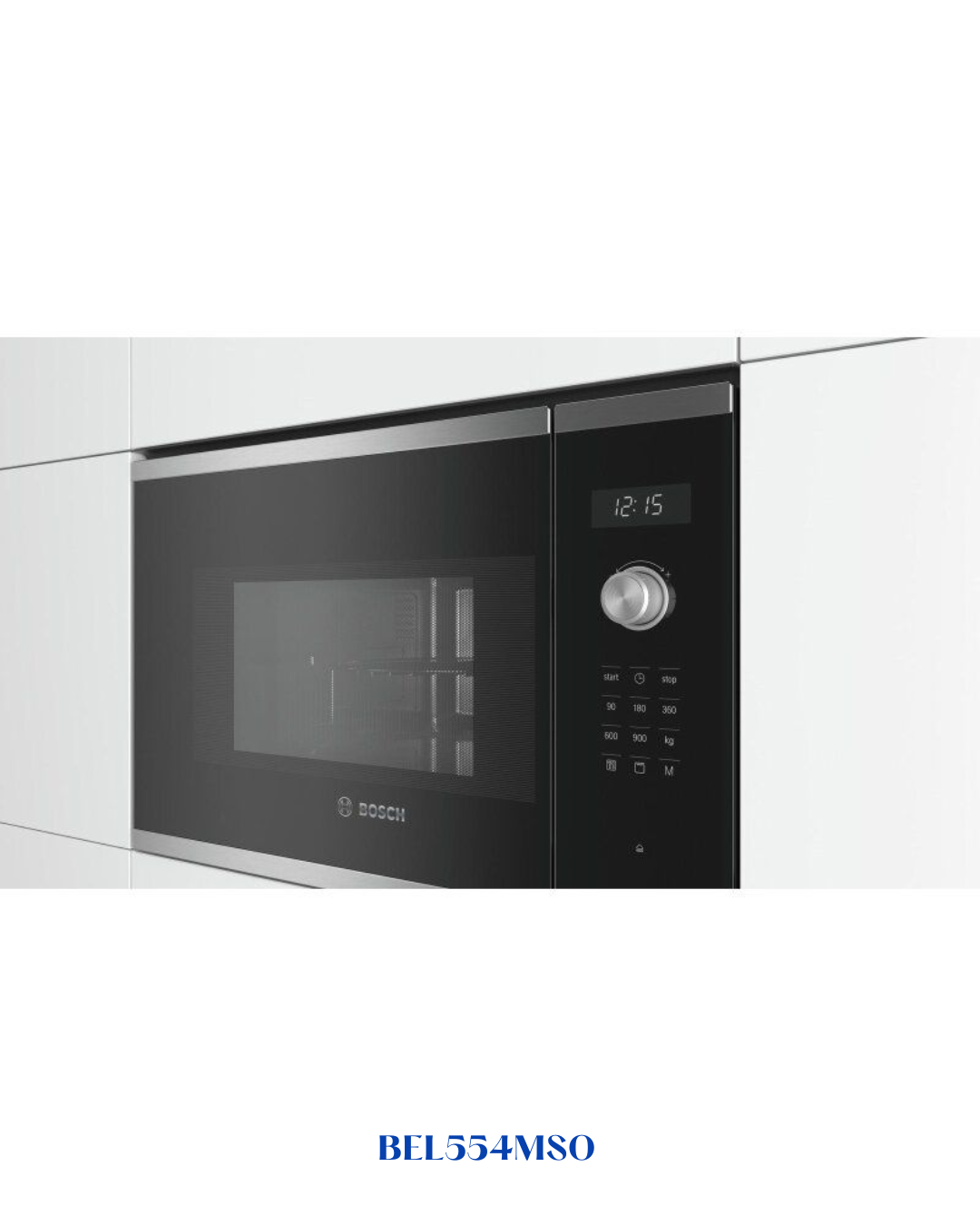 BOSCH SERIES 6 BUILT-IN MICROWAVE WITH GRILL 900W 25L