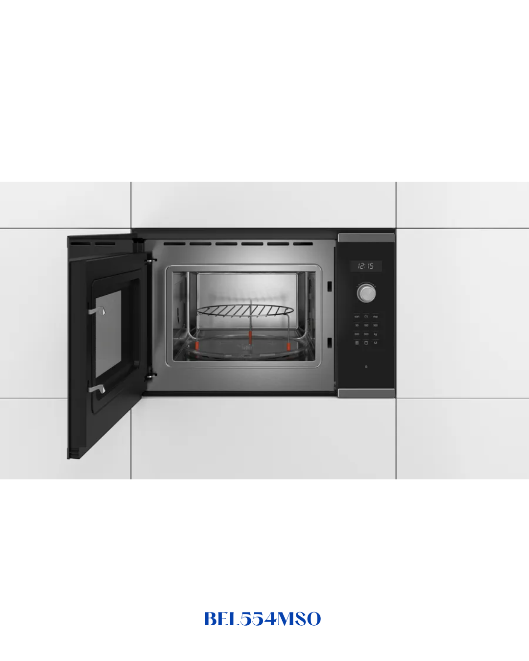 BOSCH SERIES 6 BUILT-IN MICROWAVE WITH GRILL 900W 25L