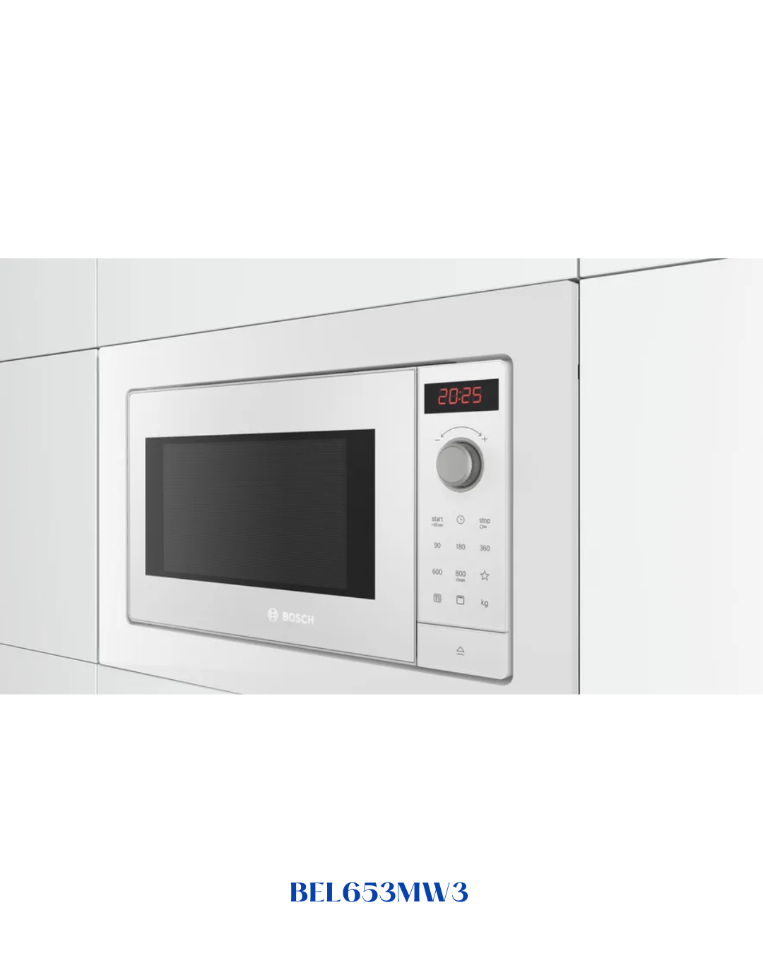 BOSCH SERIES 2 BUILT-IN MICROWAVE 800W 25L