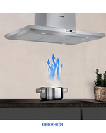 BOSCH SERIES 6 ISLAND COOKER HOOD 272W 90CM