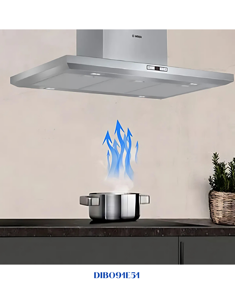 BOSCH SERIES 6 ISLAND COOKER HOOD 272W 90CM