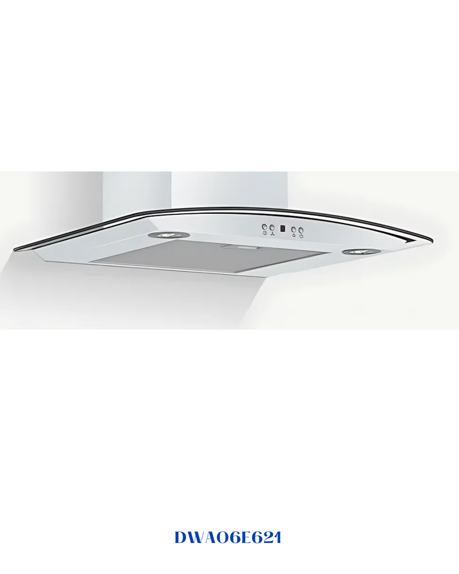 BOSCH WALL-MOUNTED COOKER HOOD 60CM WHITE GLASS 250W