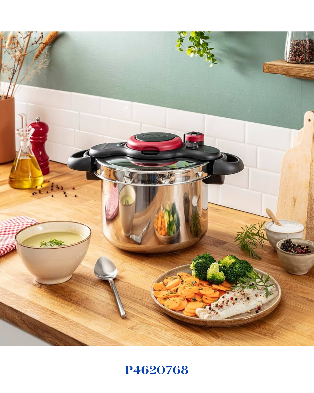 TEFAL CLIPSOMINUT' EASY PRESSURE COOKER 6L