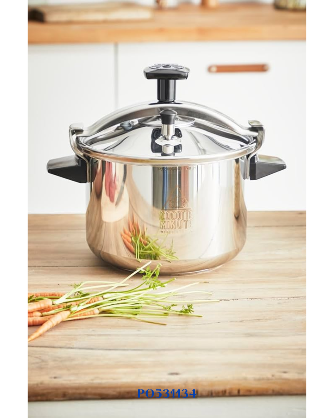 TEFAL AUTHENTIC STAINLESS STEEL PRESSURE COOKER 8L