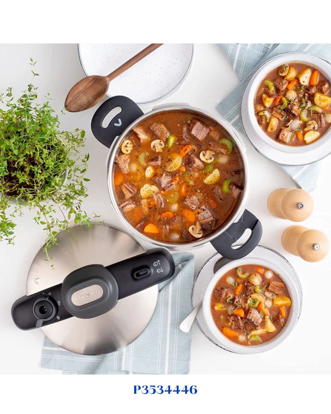 TEFAL SECURE COMPACT 8L- قدر ضغط تيفال