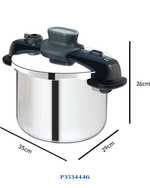 TEFAL SECURE COMPACT 8L- قدر ضغط تيفال