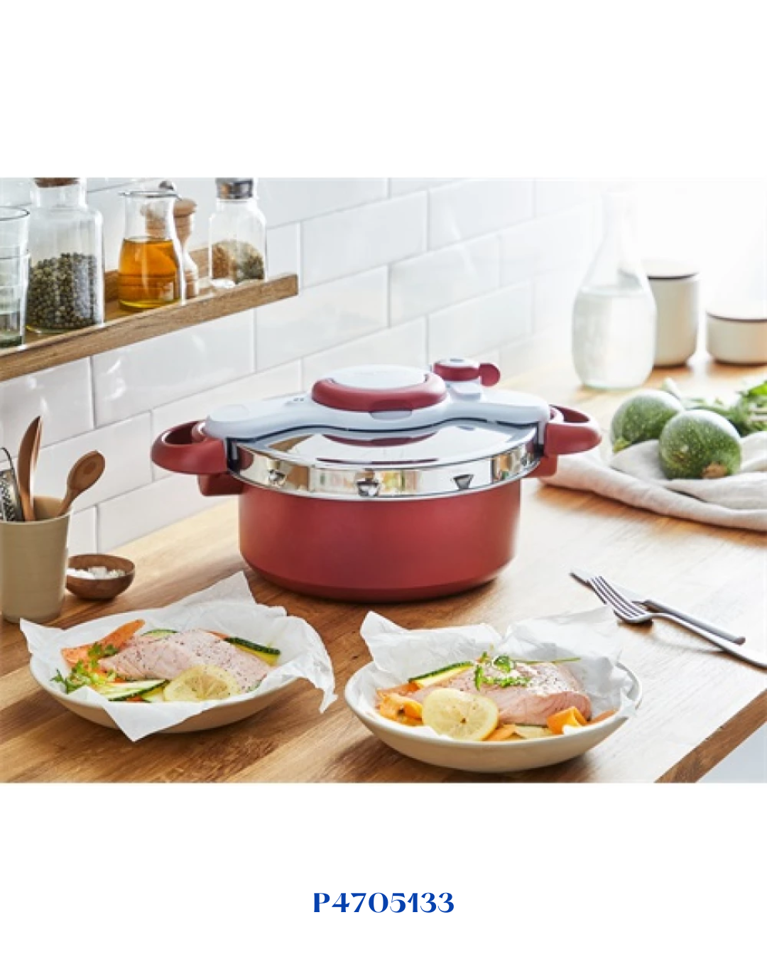 TEFAL CLIPSOMINUT DUO 5L PRESSURE COOKER