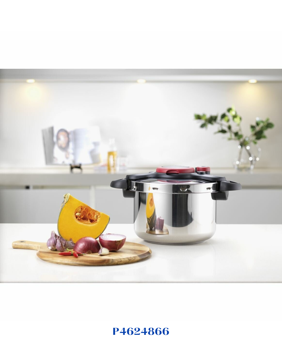 TEFAL CLIPSO MINUT' EASY  PRESSURE COOKER 7.5L- قدر ضغط تيفال