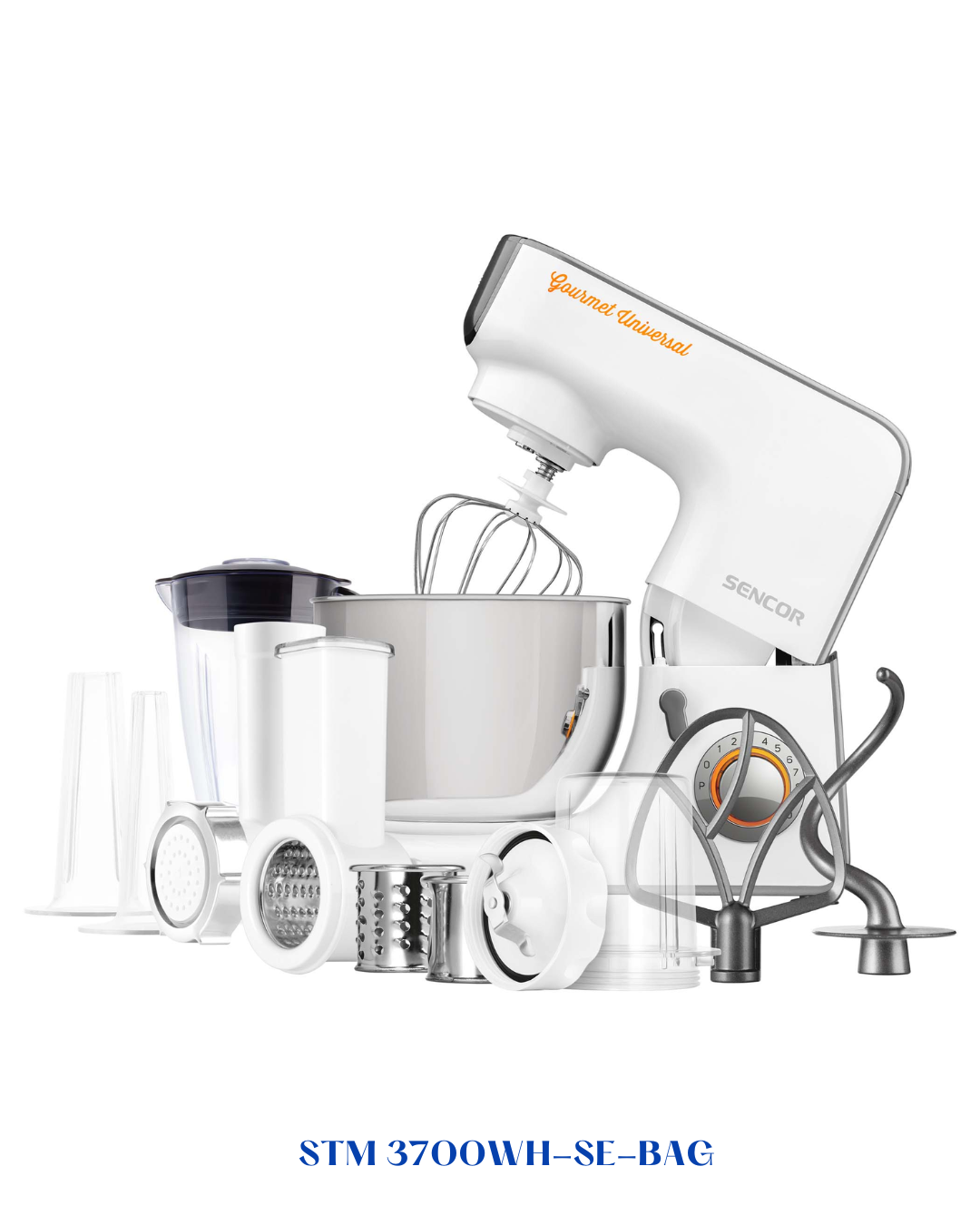 SENCOR STAND MIXER STM 3700WH 1000W 5.5L