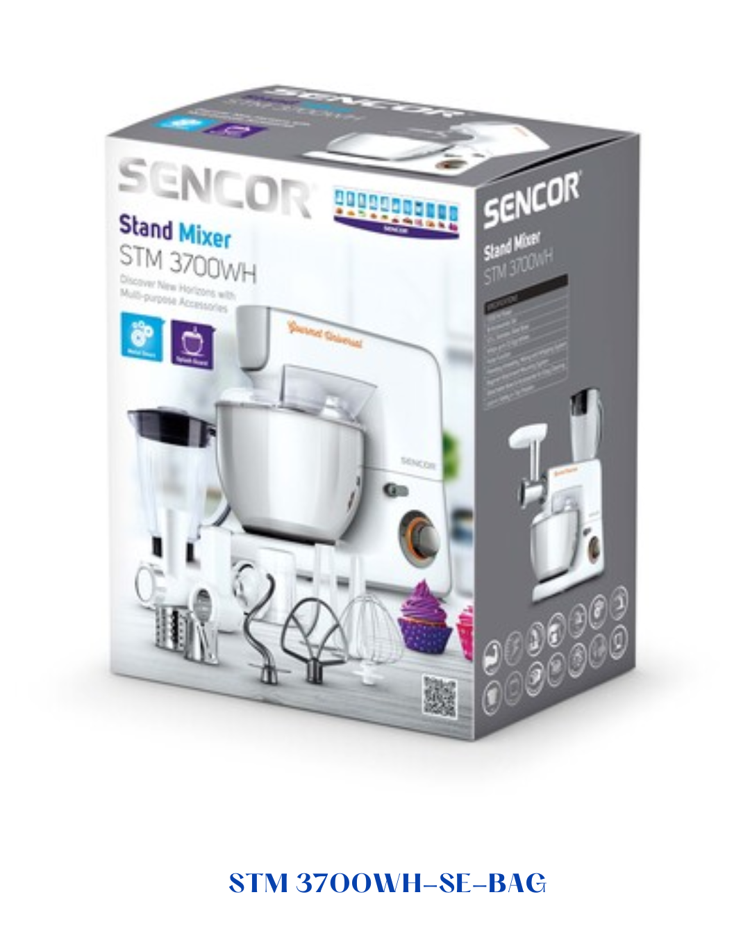 SENCOR STAND MIXER STM 3700WH 1000W 5.5L