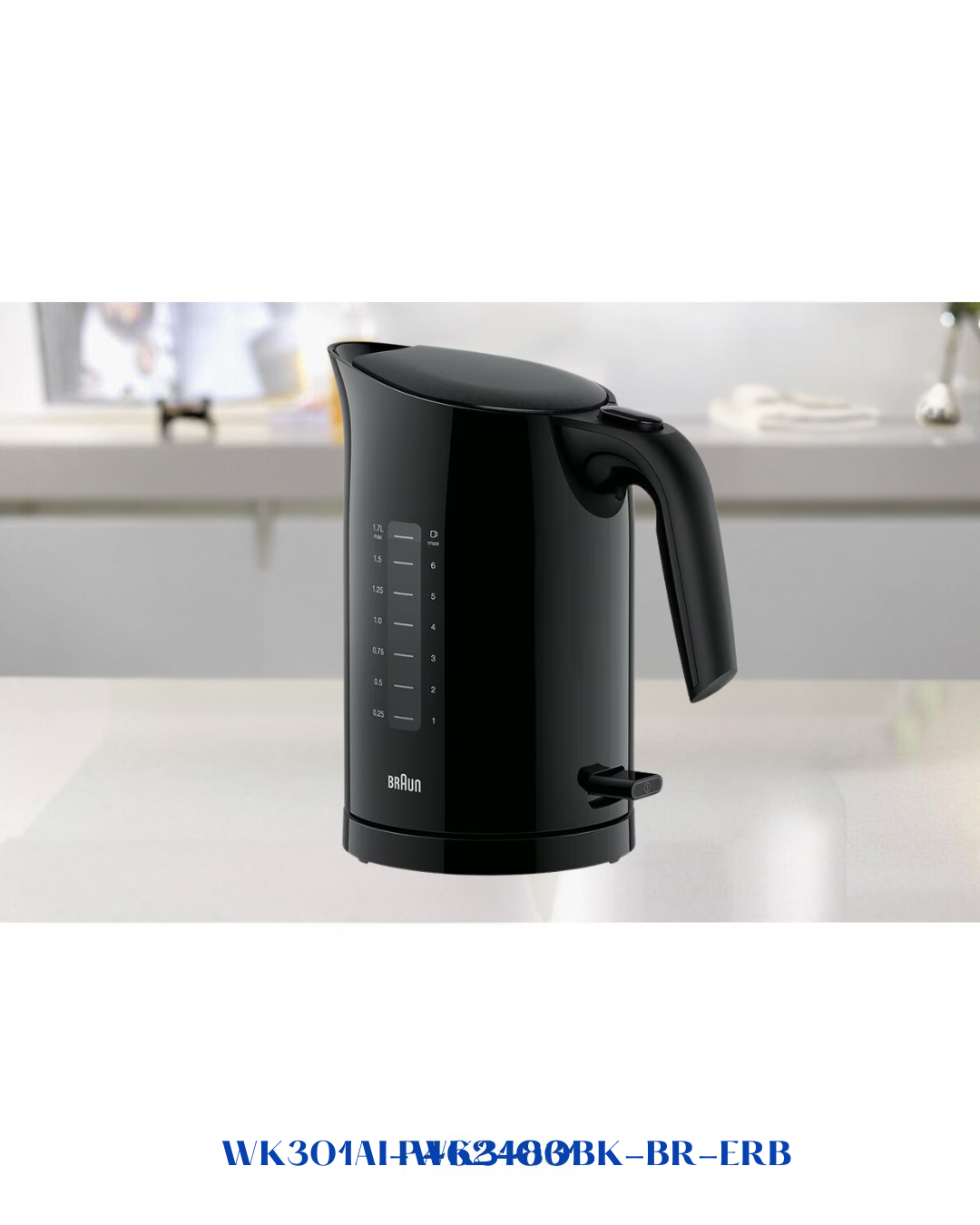 BRAUN PUREASE WATER KETTLE 2200W 1.7L​