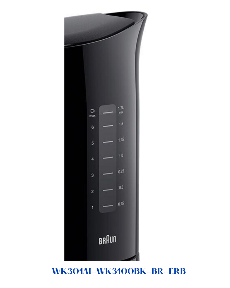 BRAUN PUREASE WATER KETTLE 2200W 1.7L​