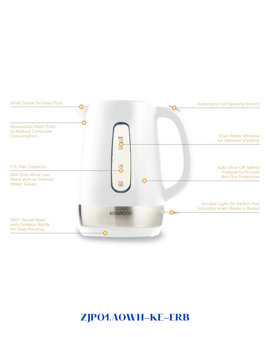 KENWOOD ACCENT COLLECTION KETTLE 2200W 1.7L