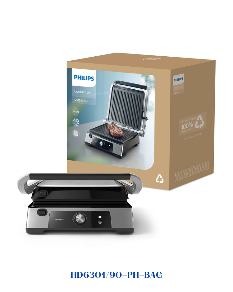 PHILIPS CONTACT GRILL 5000 SERIES 2200W