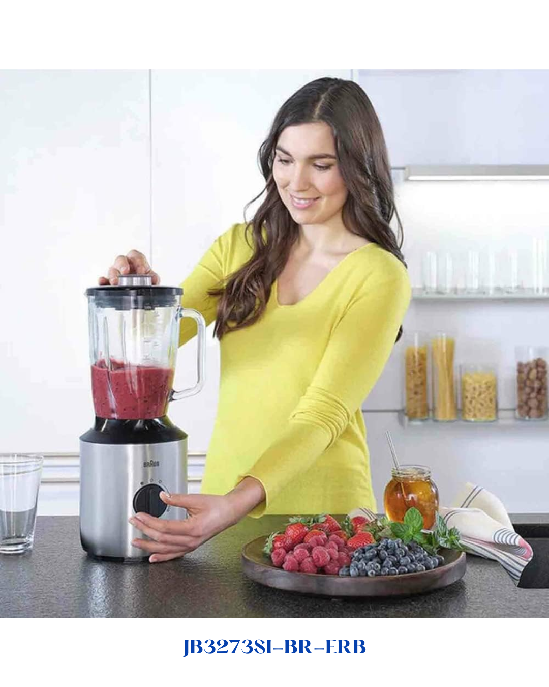 BRAUN POWERBLEND 3 JUG BLENDER 800W 1.5L