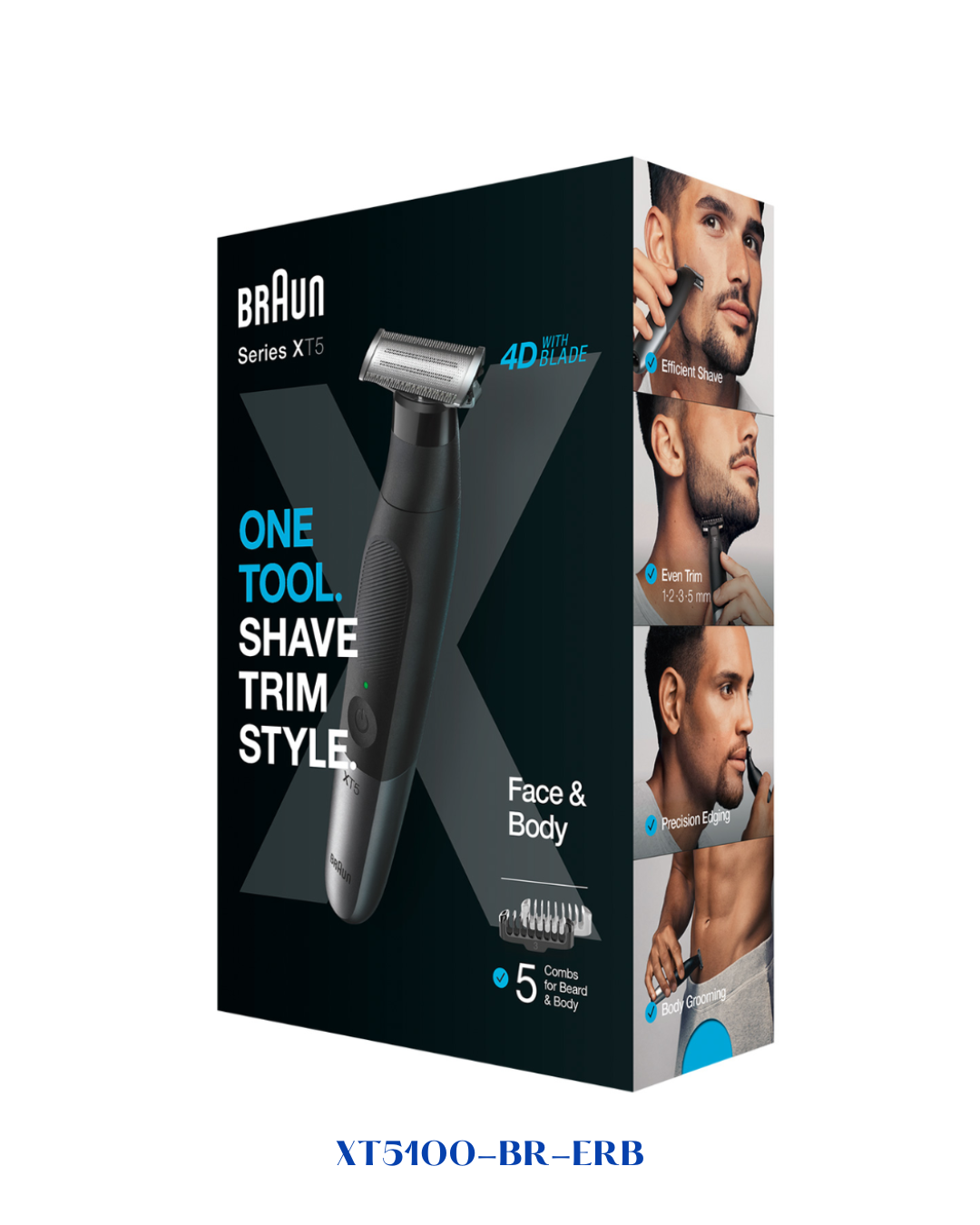 BRAUN SERIES X HYBRID FACE & BODY TRIMMER