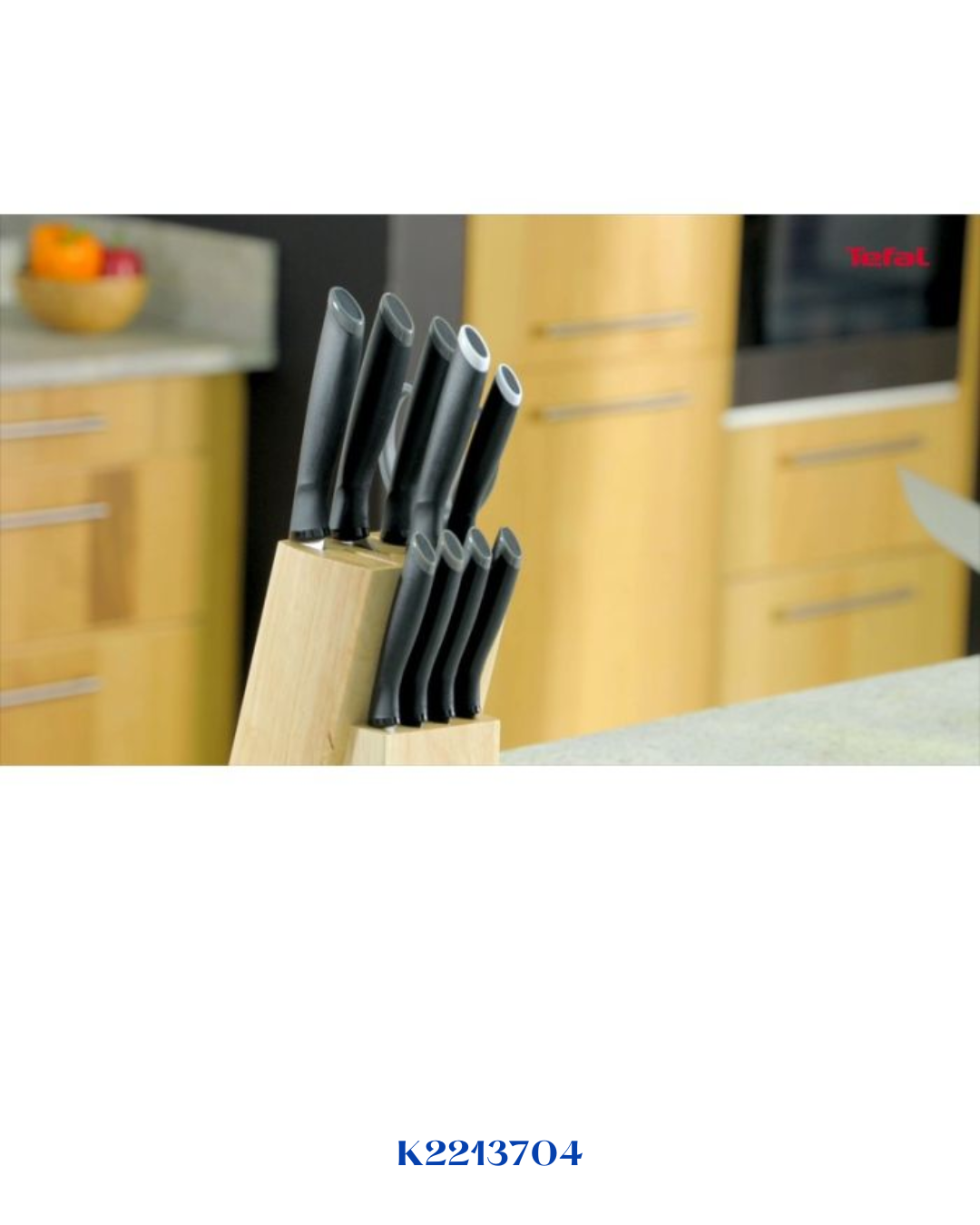 TEFAL COMFORT SLICING KNIFE 20 CM