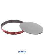 TEFAL DELIBAKE RED CARBON STEEL REMOVABLE BOTTOM TART 28CM