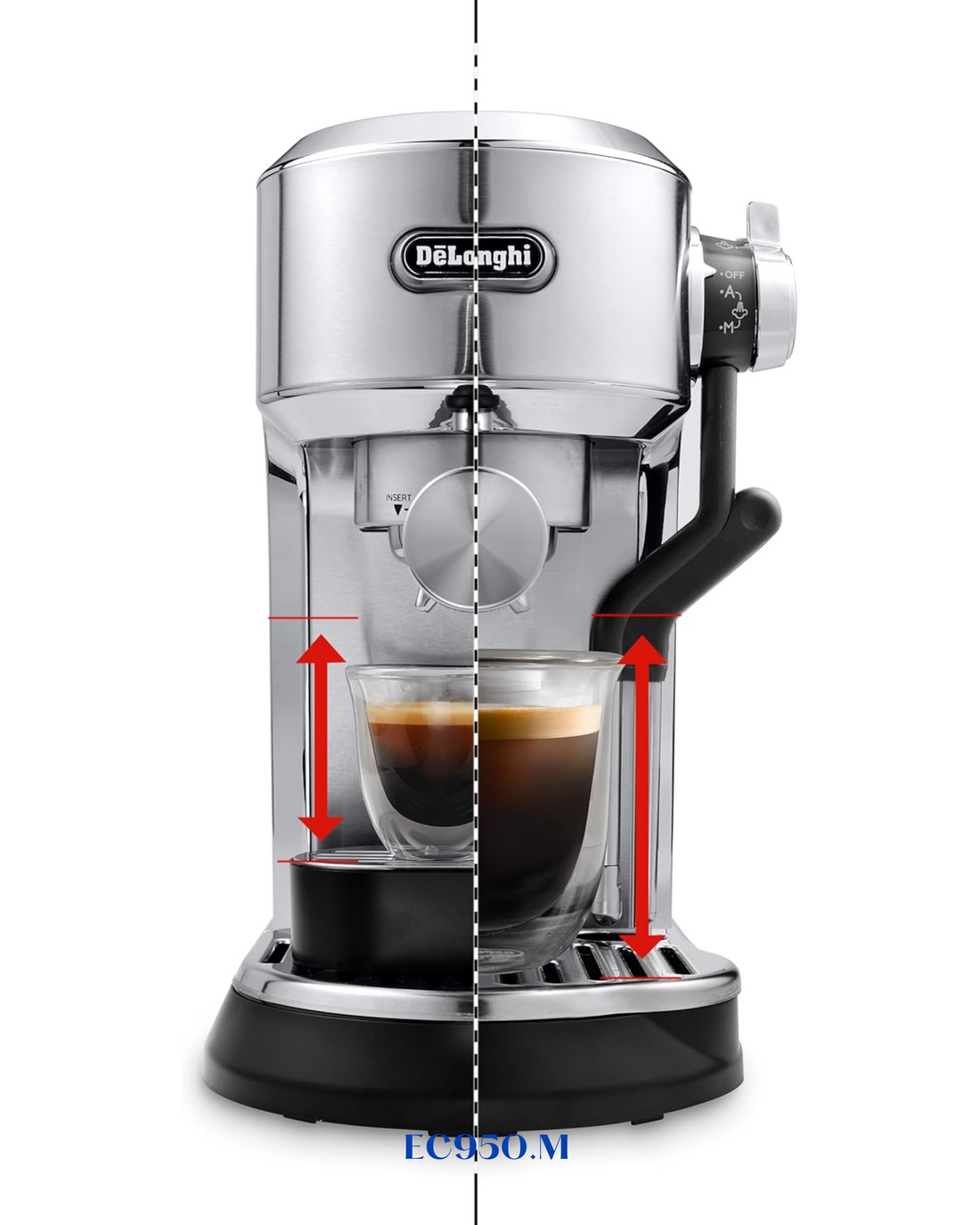 DELONGHI DEDICA MAESTRO PLUS ESPRESSO MACHINE