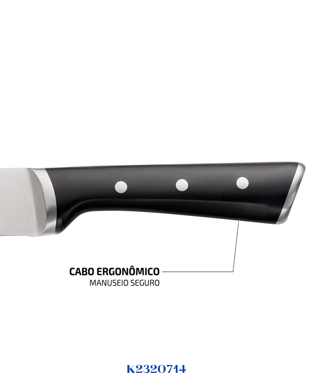 TEFAL ICE FORCE SLICING KNIFE, 20 CM