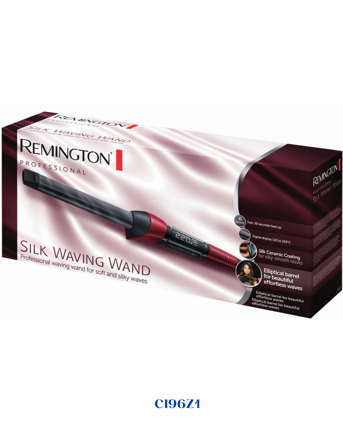 REMINGTON SILK CERAMIC ELLIPTICAL WAVING WAND