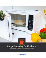 GEEPAS DIGITAL MICROWAVE OVEN 1200W 20L