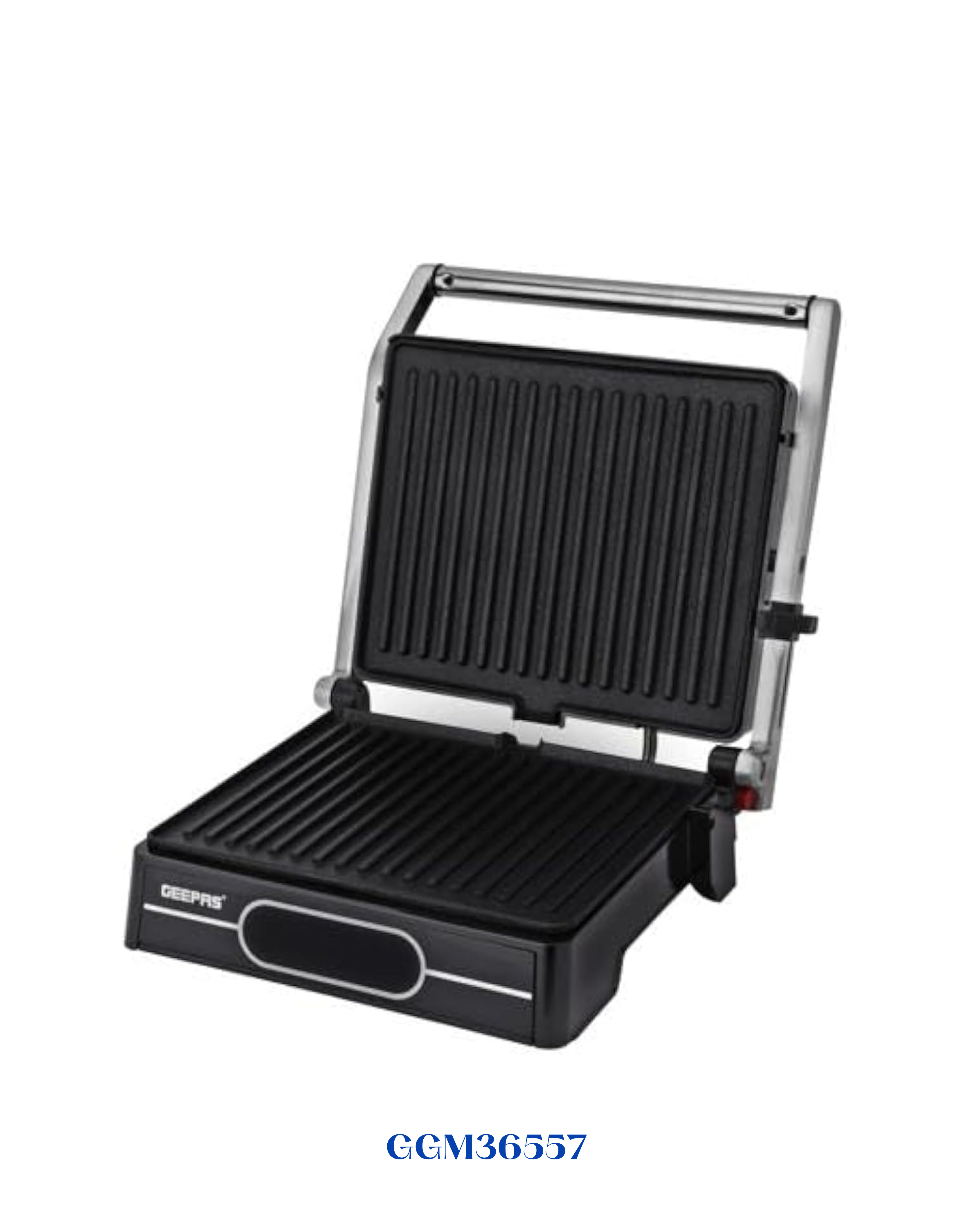 GEEPAS DIGITAL STAINLESS STEEL GRILL MAKER  2000W