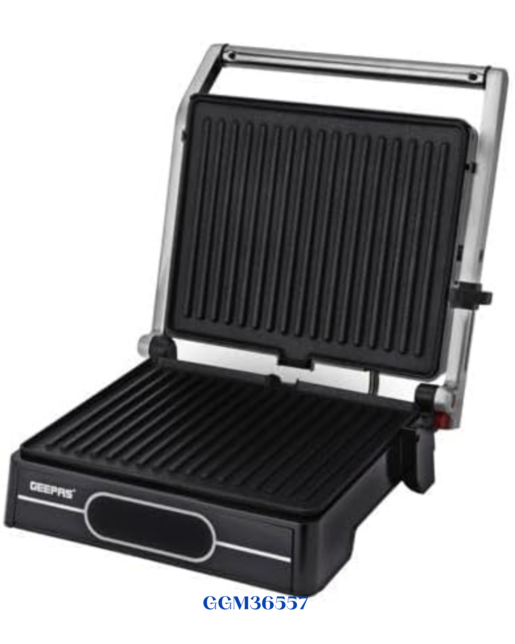 GEEPAS DIGITAL STAINLESS STEEL GRILL MAKER  2000W