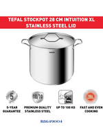 TEFAL STAINLESS STEEL INTUITION XL STOCPOT 28CM