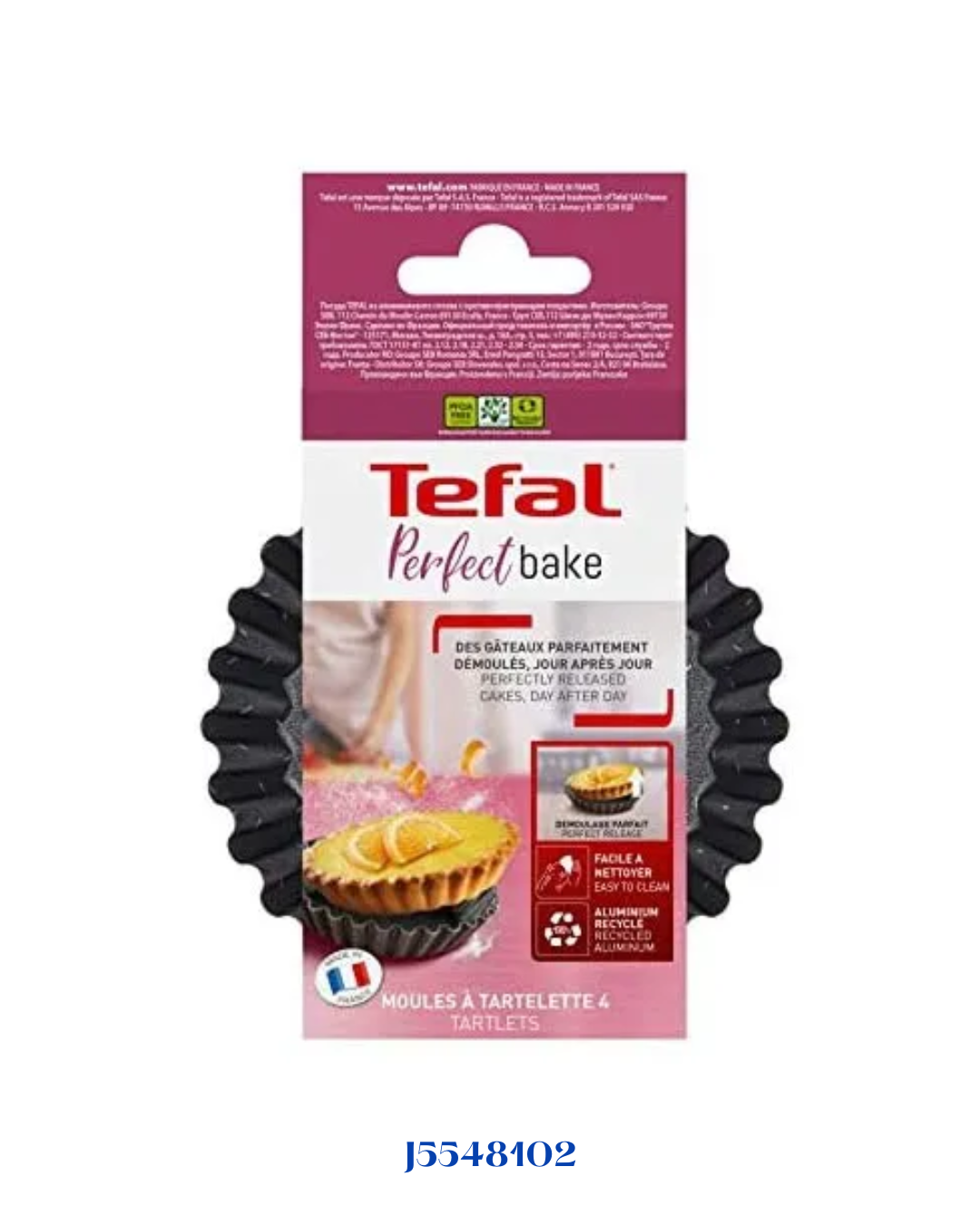 TEFAL PERFECTBAKE LITTLE TART X4 11 CM