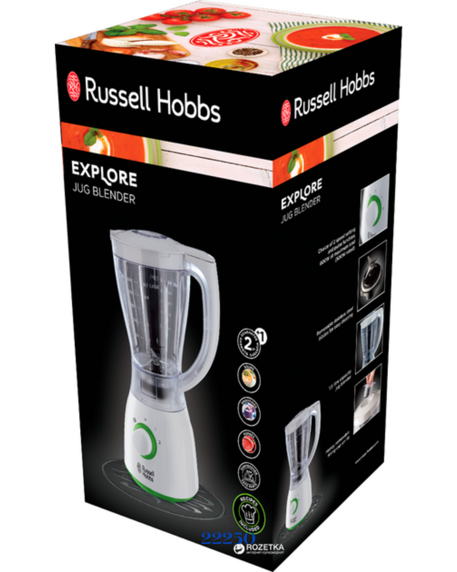 RUSSELL HOBBS EXPLORE JUG BLENDER 500W 1.5L