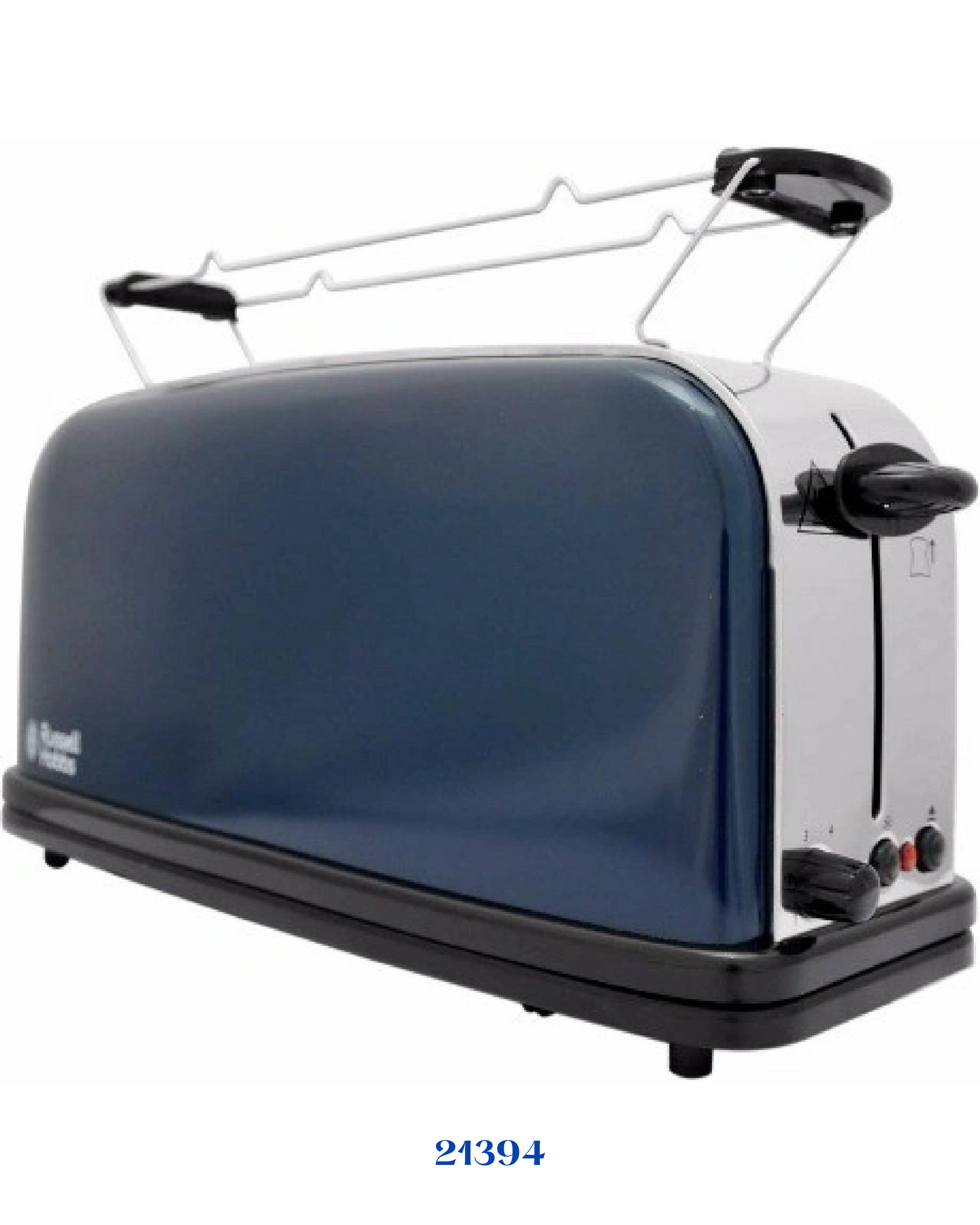 RUSSELL HOBBS COLOURS ROYAL BLUE TOASTER (1000W LONG SLOT)