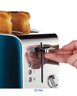 Russell Hobbs Jewels Toaster Topaz Blue 1050W