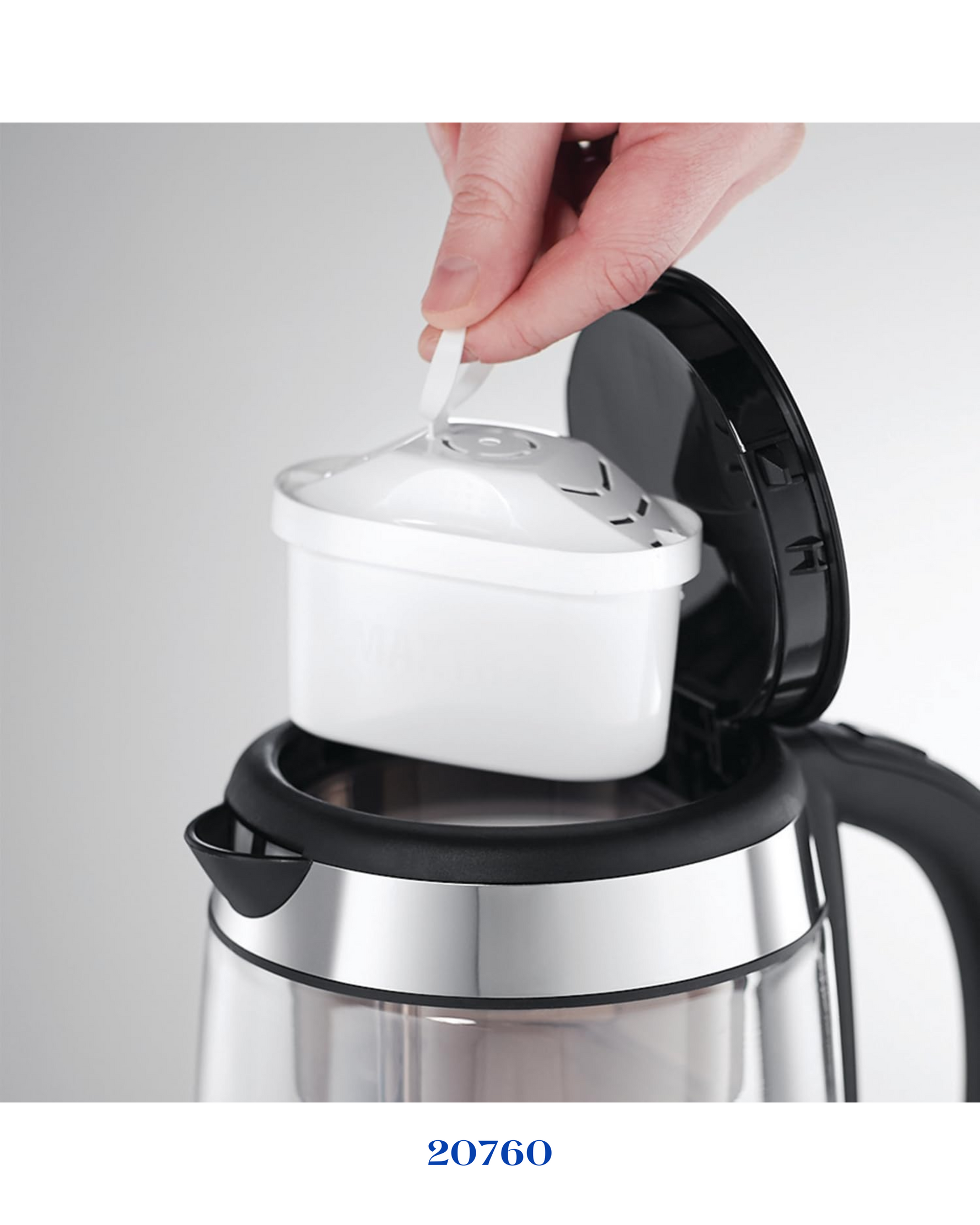 Russell Hobbs Purity Glass Brita Kettle 1.5 L 3000 W