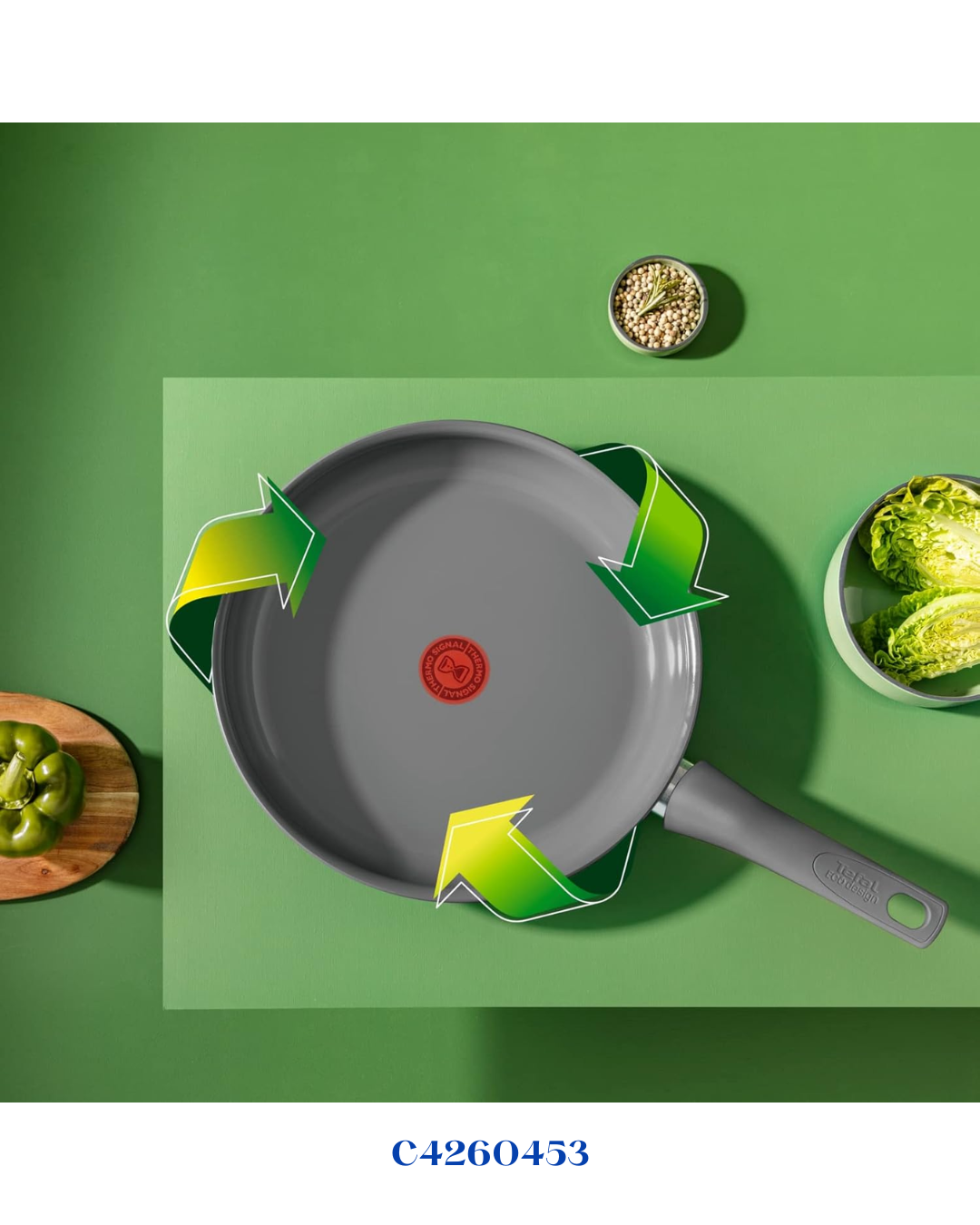 TEFAL RENEWAL NON-STICK CERAMIC FRY PAN 24CM