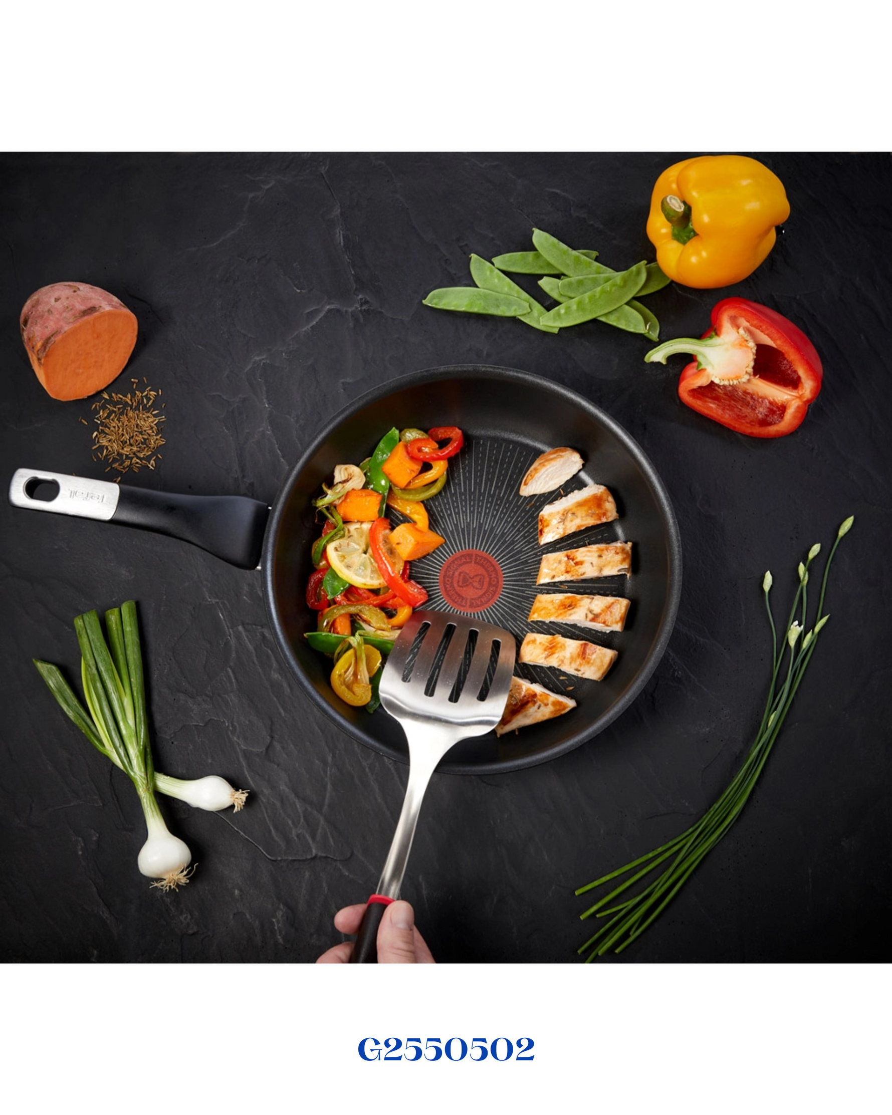 TEFAL UNLIMITED TITANIUM FRYPAN 26 CM