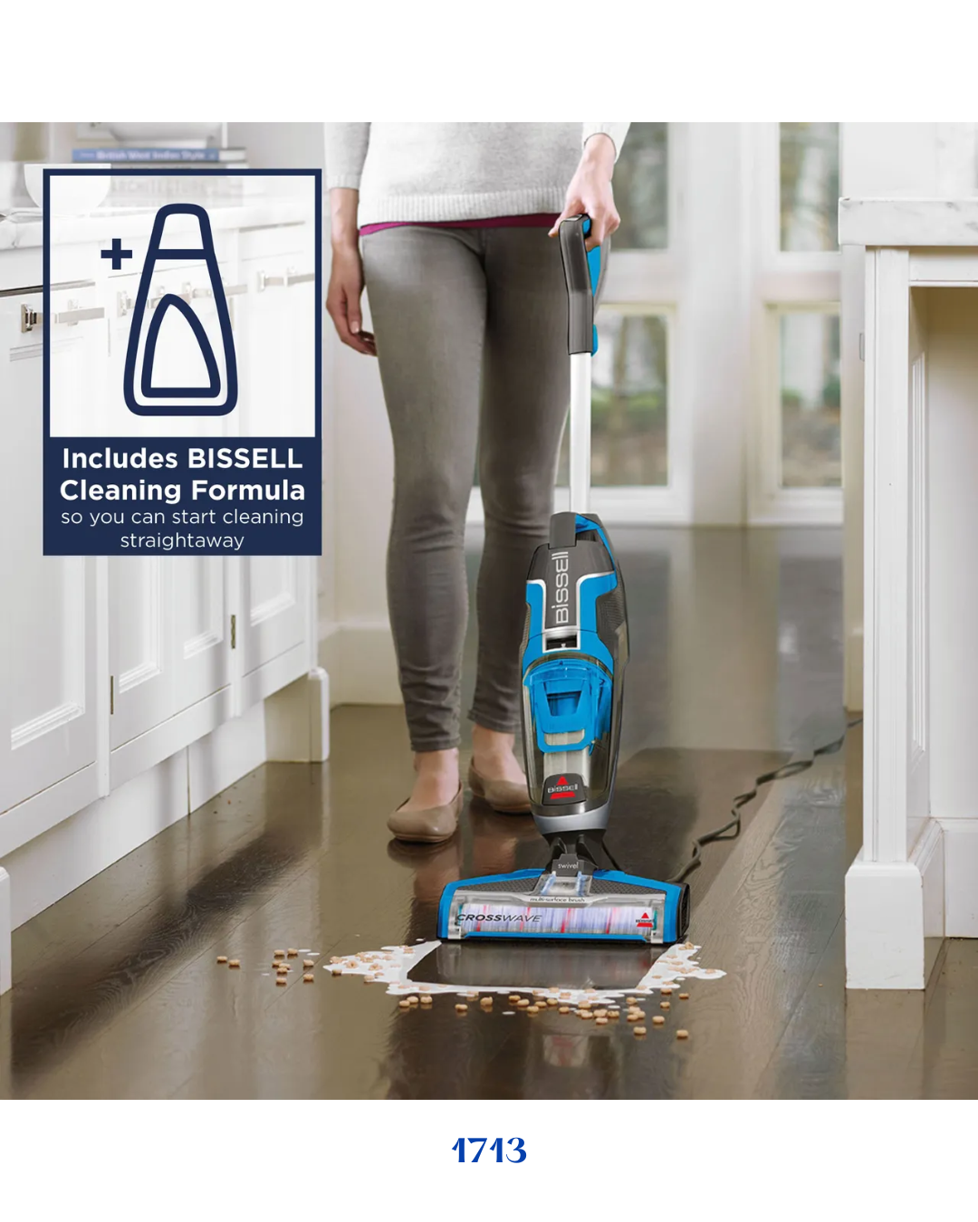 BISSELL CROSSWAVE 3-IN-1 MULTI-SURFACE CLEANER 560W