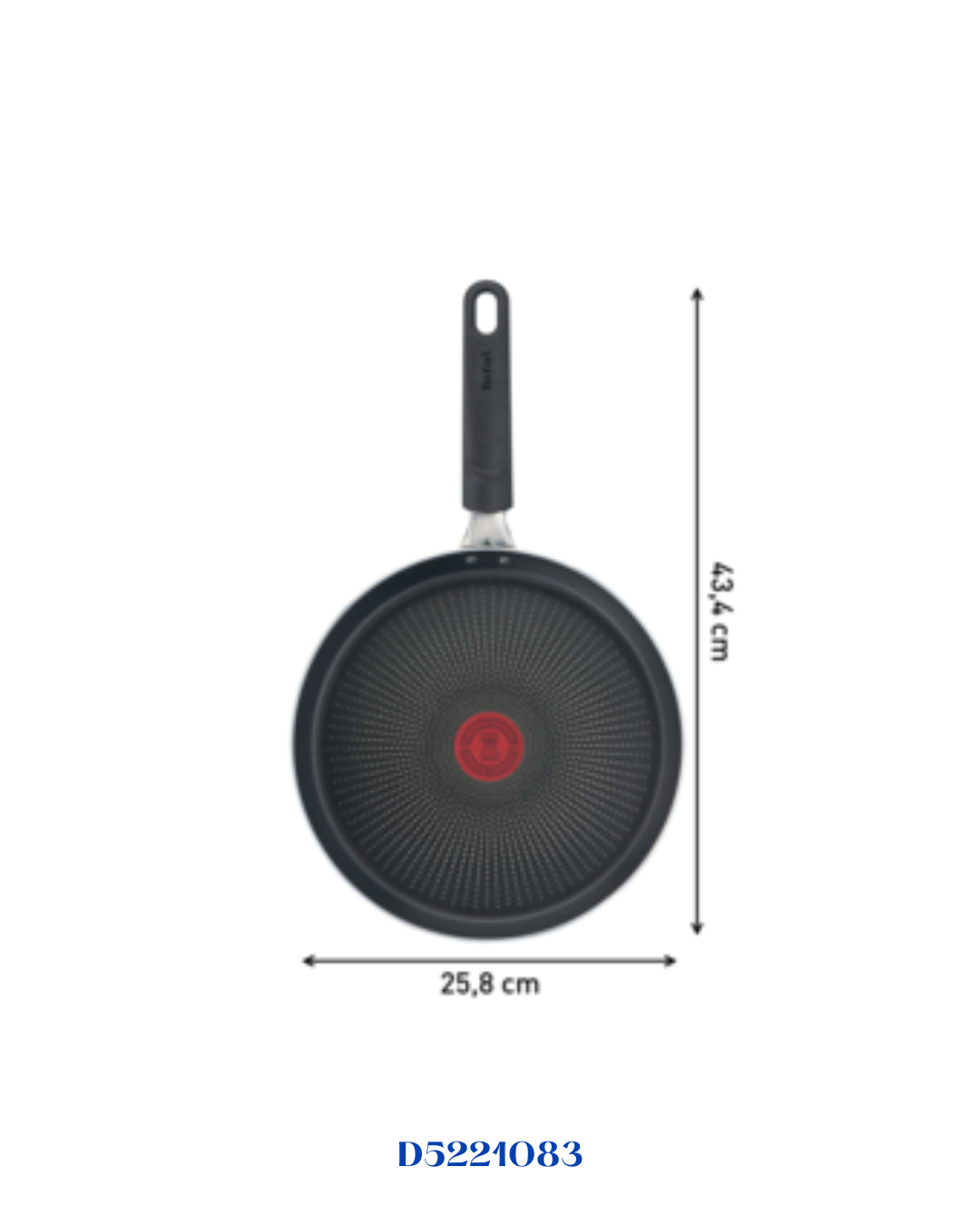TEFAL RESIST INTENSE PANCAKE PAN 25CM