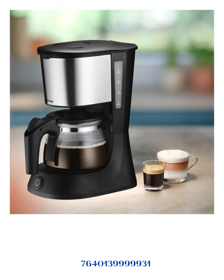 TRISA PERFECT COFFEE 12 FILTER COFFEE MAKER 900W 1.5L