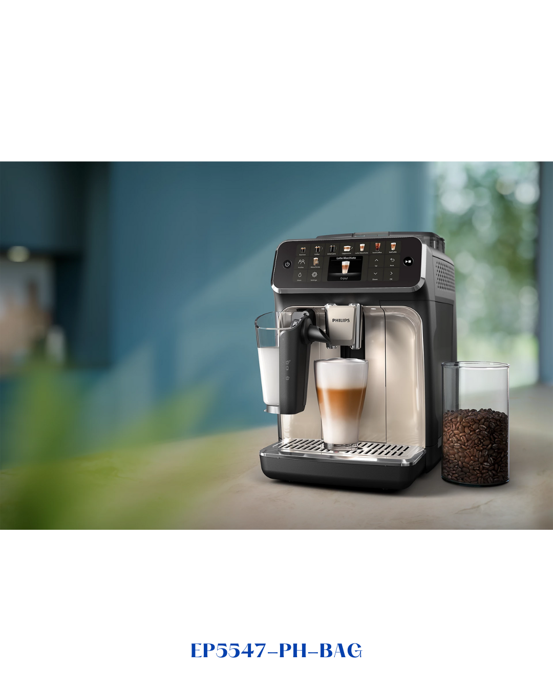 PHILIPS SERIES 5500 FULLY AUTOMATIC ESPRESSO MACHINE_1500W-1.8L