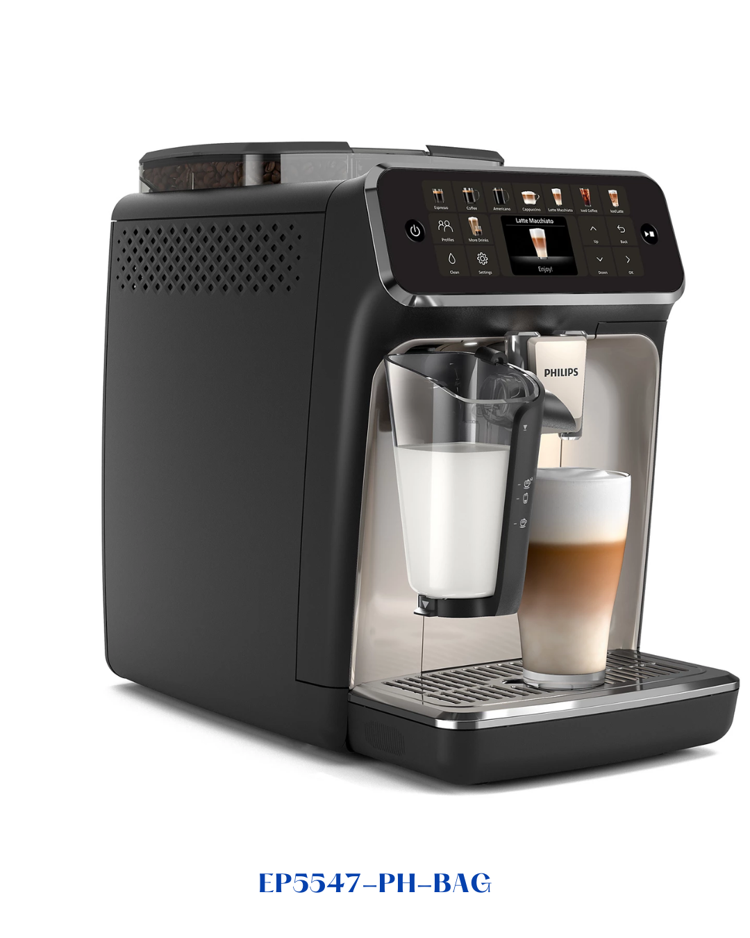 PHILIPS SERIES 5500 FULLY AUTOMATIC ESPRESSO MACHINE_1500W-1.8L
