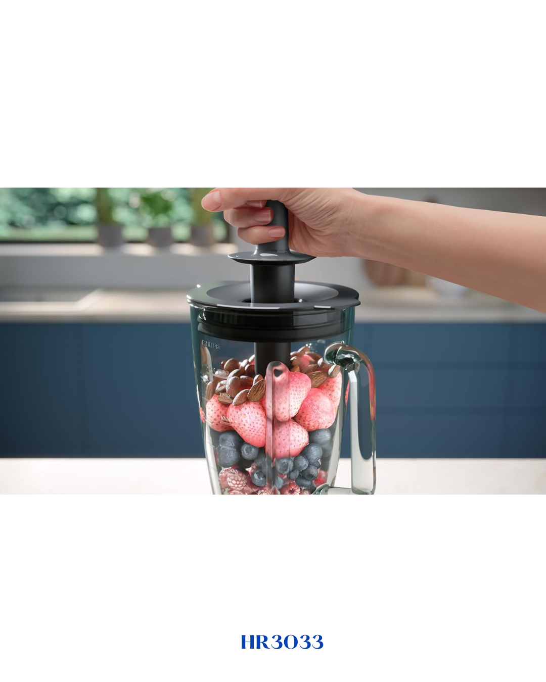 PHILIPS 5000 SERIES GLASS BLENDER 1200W 2L